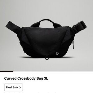 lululemon athletica Black Belt Bag